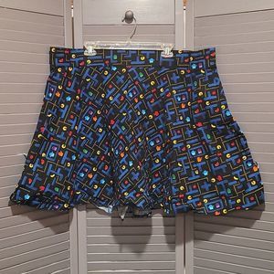 Retrolicious Pac-Man Arcade Skater Skirt- Size 3X